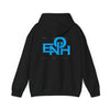 ENOH BLUE FONT HOODED SWEATSHIRT