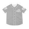 LIGHT GREY/BLACK ENOH BASEBALL JERSEY