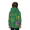 GREEN MARDI GRAS TIME CHILDREN&#39;S HOODIE