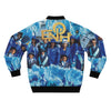 BLUE SOCIAL &amp; PLEASURE CLUB BOMBER JACKET