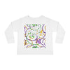 It&#39;s Mardi Gras Time Toddler Long Sleeve Tee