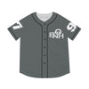 GREY/BLACK ENOH BASEBALL JERSEY