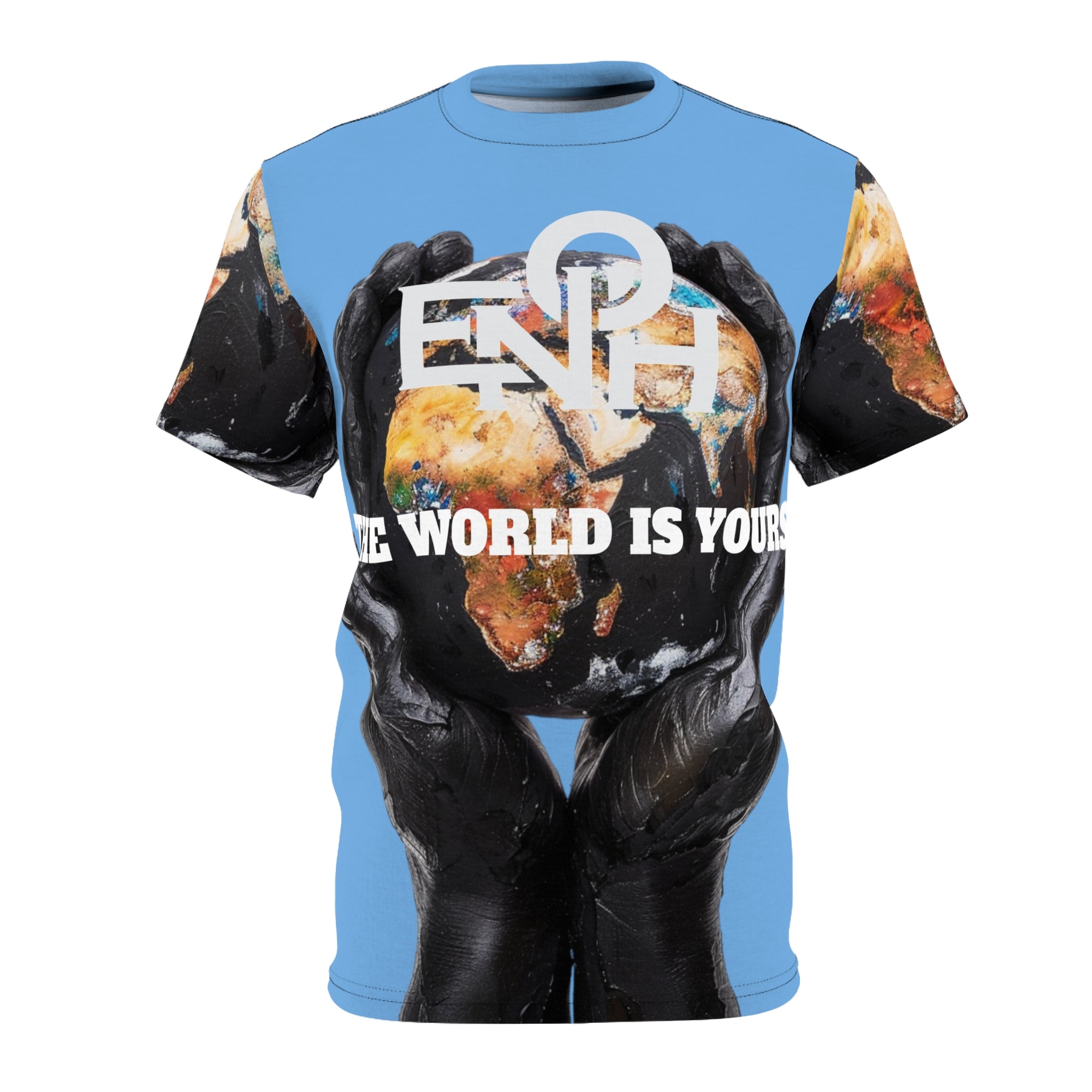 THE WORLD IS YOURS VI Tee (LIGHT BLUE)