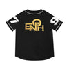 BLACK/WHITE ENOH BASEBALL JERSEY