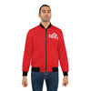 RED ENOH BOMBER JACKET