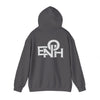 ENOH WHITE FONT HOODED SWEATSHIRT