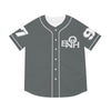 GREY/BLACK ENOH BASEBALL JERSEY