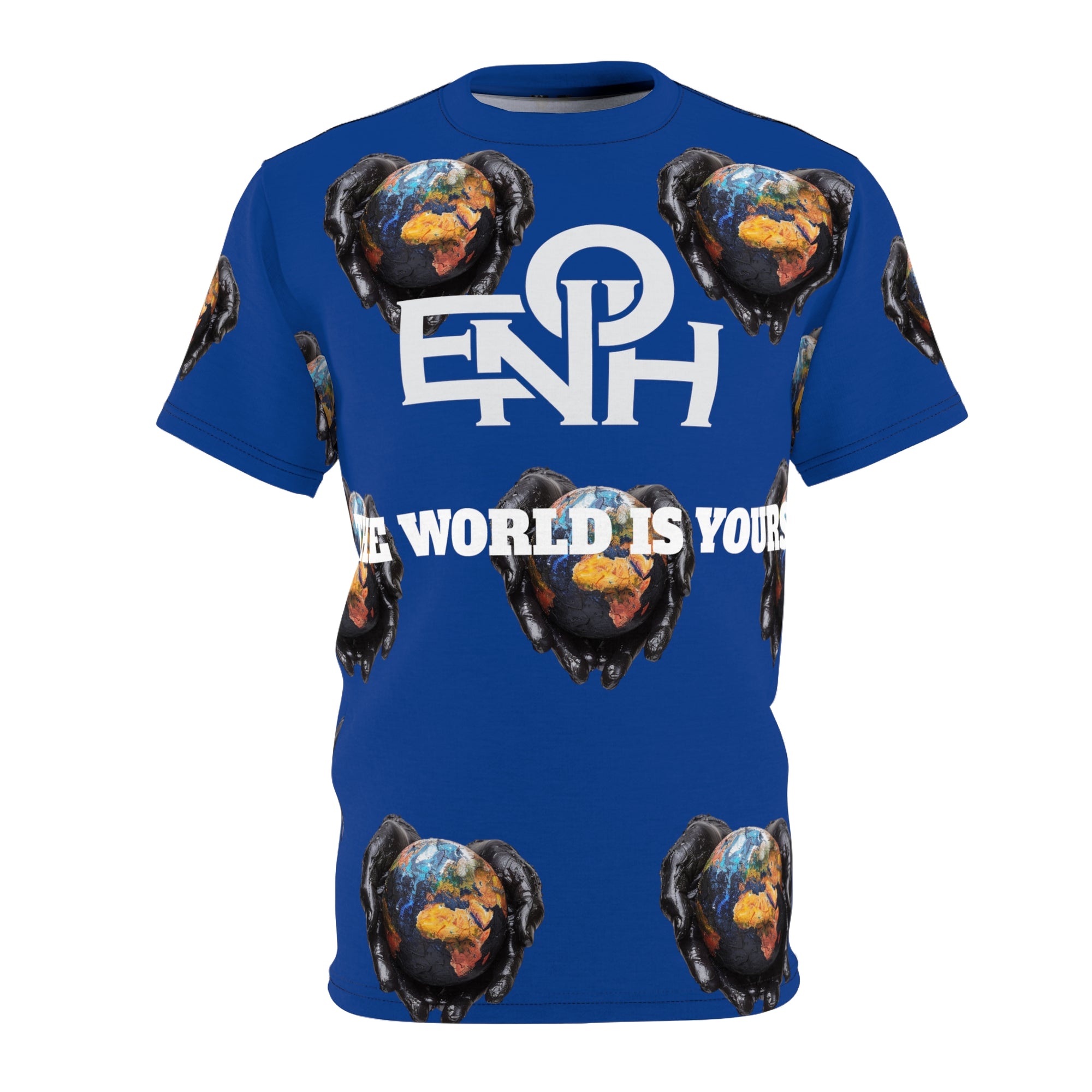 THE WORLD IS YOURS VIII Tee (BLUE)