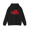 ENOH RED FONT HOODED SWEATSHIRT