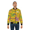 GOLD MARDI GRAS BOMBER JACKET