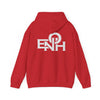 ENOH WHITE FONT HOODED SWEATSHIRT