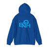 ENOH BLUE FONT HOODED SWEATSHIRT