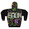 BLACK MARDI GRAS TIME PULLOVER