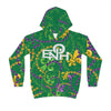 GREEN MARDI GRAS TIME CHILDREN&#39;S HOODIE