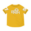 YELLOW/WHITE ENOH BASEBALL JERSEY