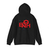 ENOH RED FONT HOODED SWEATSHIRT