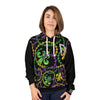 BLACK MARDI GRAS TIME PULLOVER