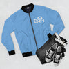 LIGHT BLUE ENOH BOMBER JACKET