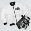 WHITE ENOH BOMBER JACKET