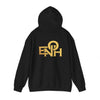 ENOH GOLD FONT HOODED SWEATSHIRT