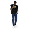 BLACK ENOH BLACK &amp; GOLD TEE