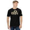 BLACK ENOH BLACK &amp; GOLD TEE