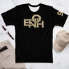 BLACK ENOH BLACK &amp; GOLD TEE