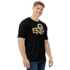 BLACK ENOH BLACK &amp; GOLD TEE