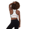 THE WORLD IS YOURS PADDED SPORTS BRA