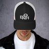 ENOH WHITE FONT TRUCKER CAP