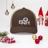 ENOH WHITE FONT TRUCKER CAP