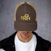 ENOH GOLD TRUCKER CAP