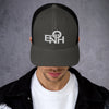 ENOH WHITE FONT TRUCKER CAP