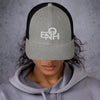 ENOH WHITE FONT TRUCKER CAP