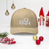 ENOH WHITE FONT TRUCKER CAP