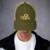 ENOH GOLD TRUCKER CAP