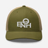 ENOH WHITE FONT TRUCKER CAP