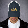 ENOH GOLD TRUCKER CAP