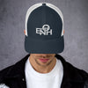 ENOH WHITE FONT TRUCKER CAP