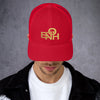 ENOH GOLD TRUCKER CAP