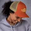 ENOH GOLD TRUCKER CAP