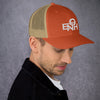 ENOH WHITE FONT TRUCKER CAP