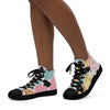 WOMEN&#39;S ENOH PATTERN XXIV HI TOP CANVAS