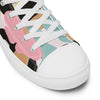 WOMEN&#39;S ENOH PATTERN XXIV HI TOP CANVAS