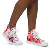 WOMEN&#39;S ENOH PATTERN XIV HIGH TOP CANVAS