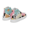 WOMEN&#39;S ENOH PATTERN XXIV HI TOP CANVAS