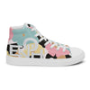 WOMEN&#39;S ENOH PATTERN XXIV HI TOP CANVAS